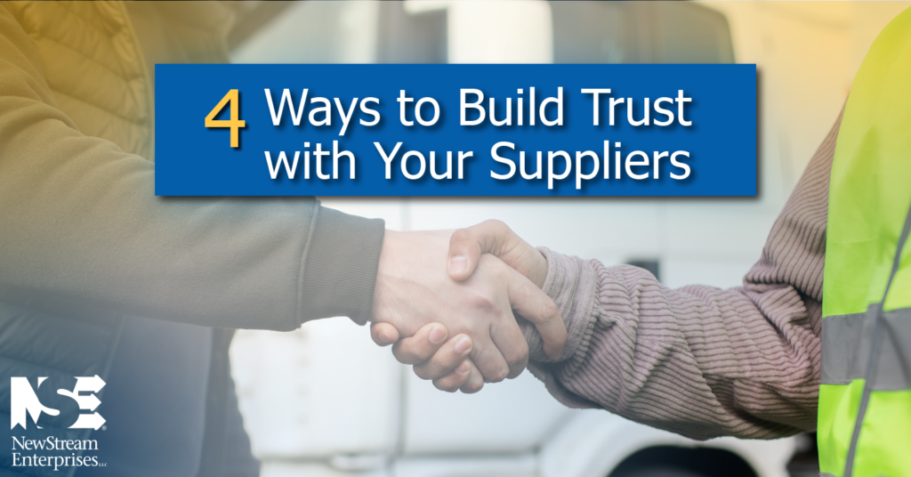 4 Ways to Build Trust with Your Suppliers